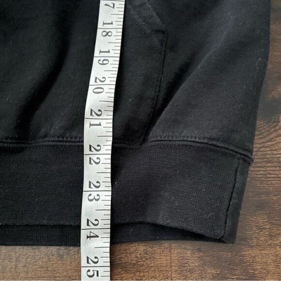 Harvard Hoodie Womens Small Black Champion Pullover Sweatshirt Preppy Sporty UNI - Picture 8 of 9